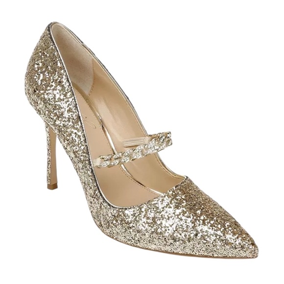 Jewel Badgley Mischka Shoes - Jewel Badgley Mischka Jaden Mary-Jane Pumps